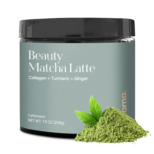 Kroma’s Beauty Matcha Latte Powder 7.18 Oz, 204g, 24 Servings – Collagen Ceremonial Grade Matcha Green Tea with Protein for Glowing Skin & Hair Support w/ Bovine Collagen, Ginger & Turmeric - Premium Matcha Powder w/ Adaptogenic Mushrooms | Amazon (US)