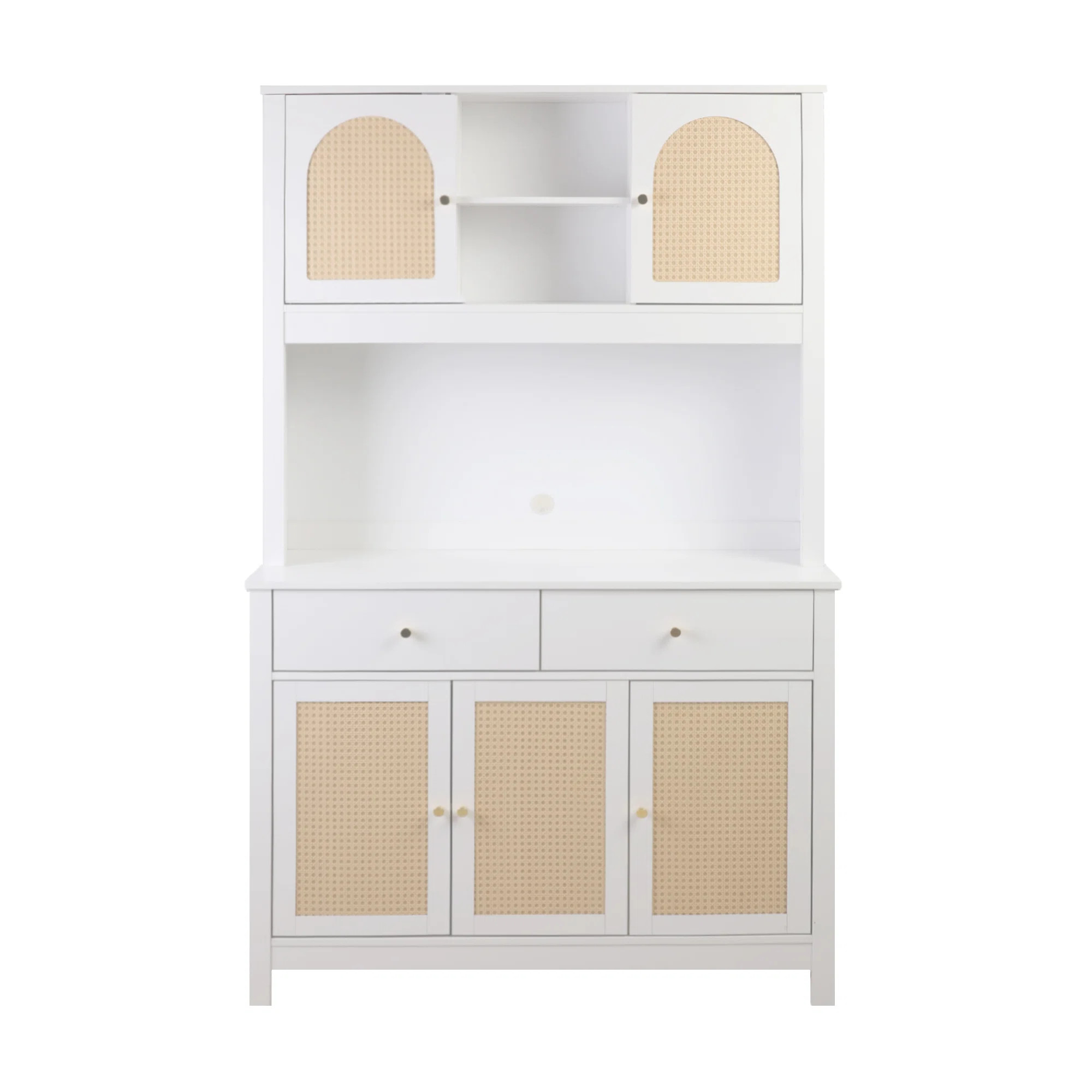 Aladina 71" Kitchen Pantry with 2 Drawers | Wayfair North America