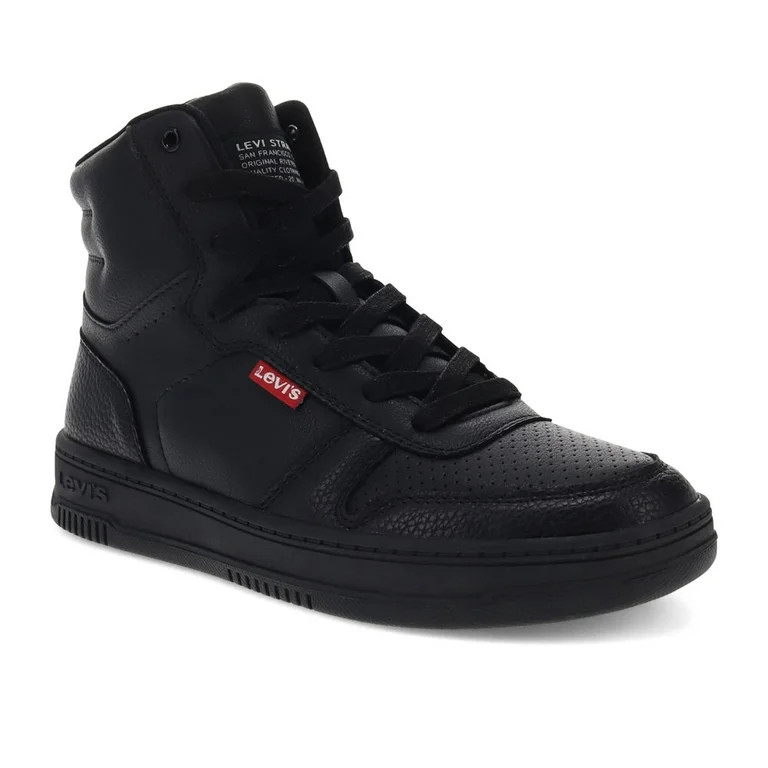 Levi's Womens Drive Hi Synthetic Leather Casual Hightop Sneaker Shoe | Walmart (US)