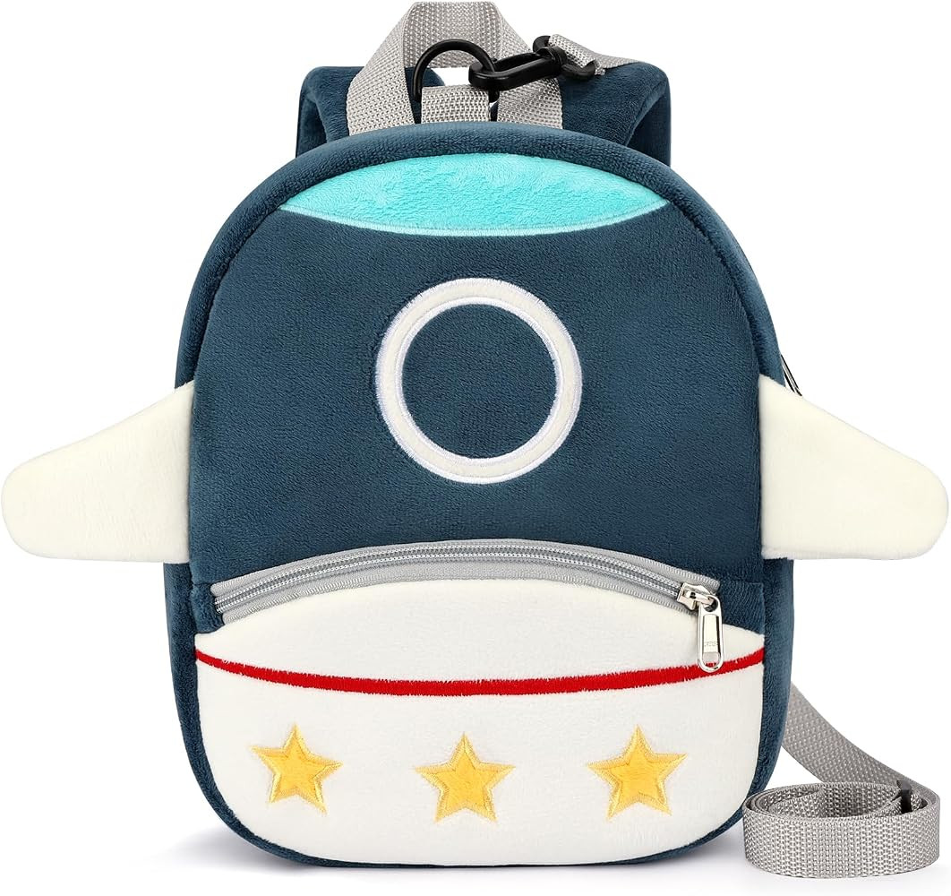 Toddler Backpacks for Girls 2-4: Plush Backpack -3D Animal Cartoon Mini Travel Bag -10 inch Toddl... | Amazon (US)