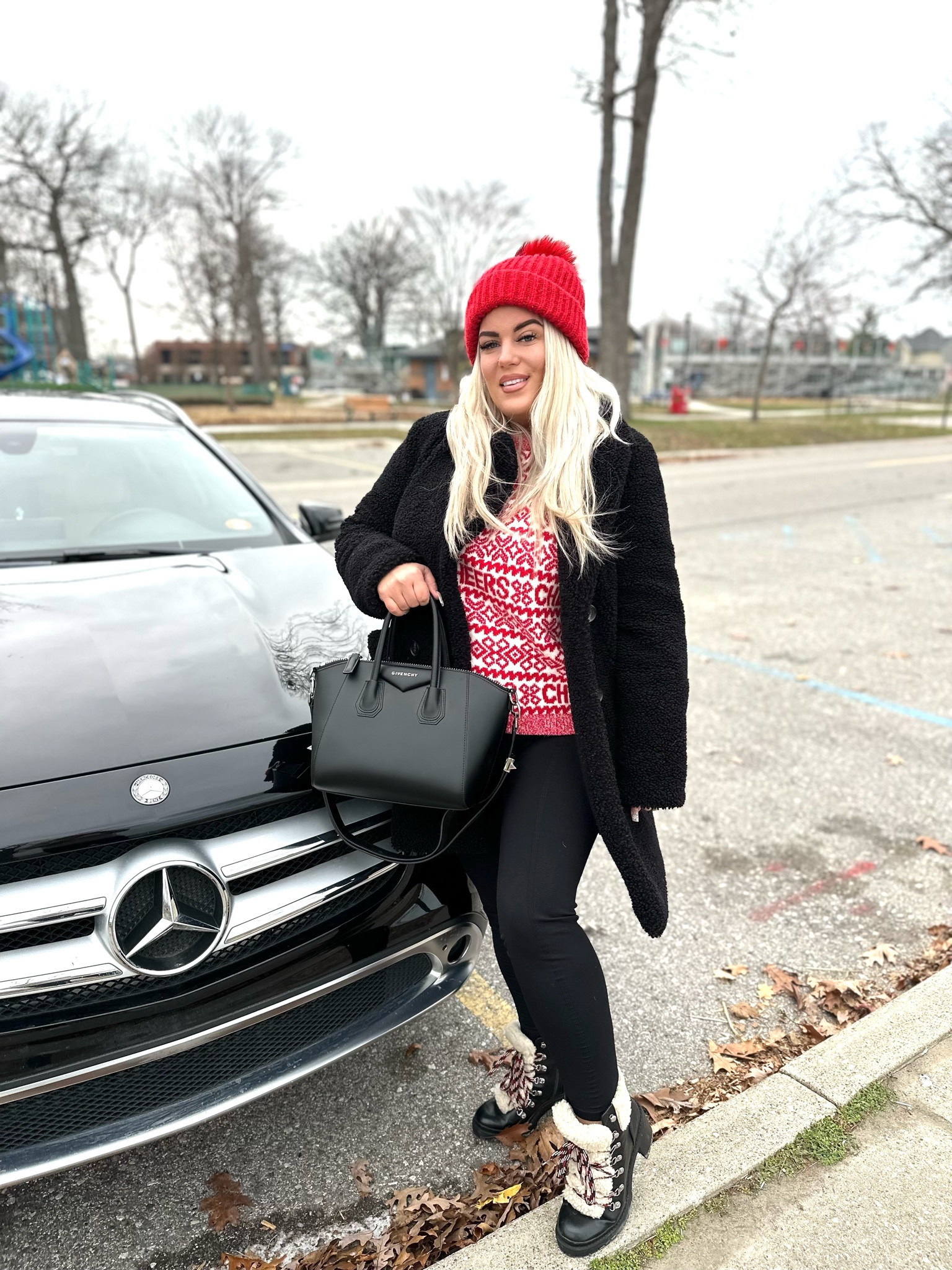 Sleighing into the holidays like the Christmas baddie I am 🎄✨ Who needs mistletoe when you’re already the gift? 💋 #BoujeeChristmas #BaddieSeason 
#targetstyle 



#LTKHoliday #LTKStyleTip #LTKSeasonal