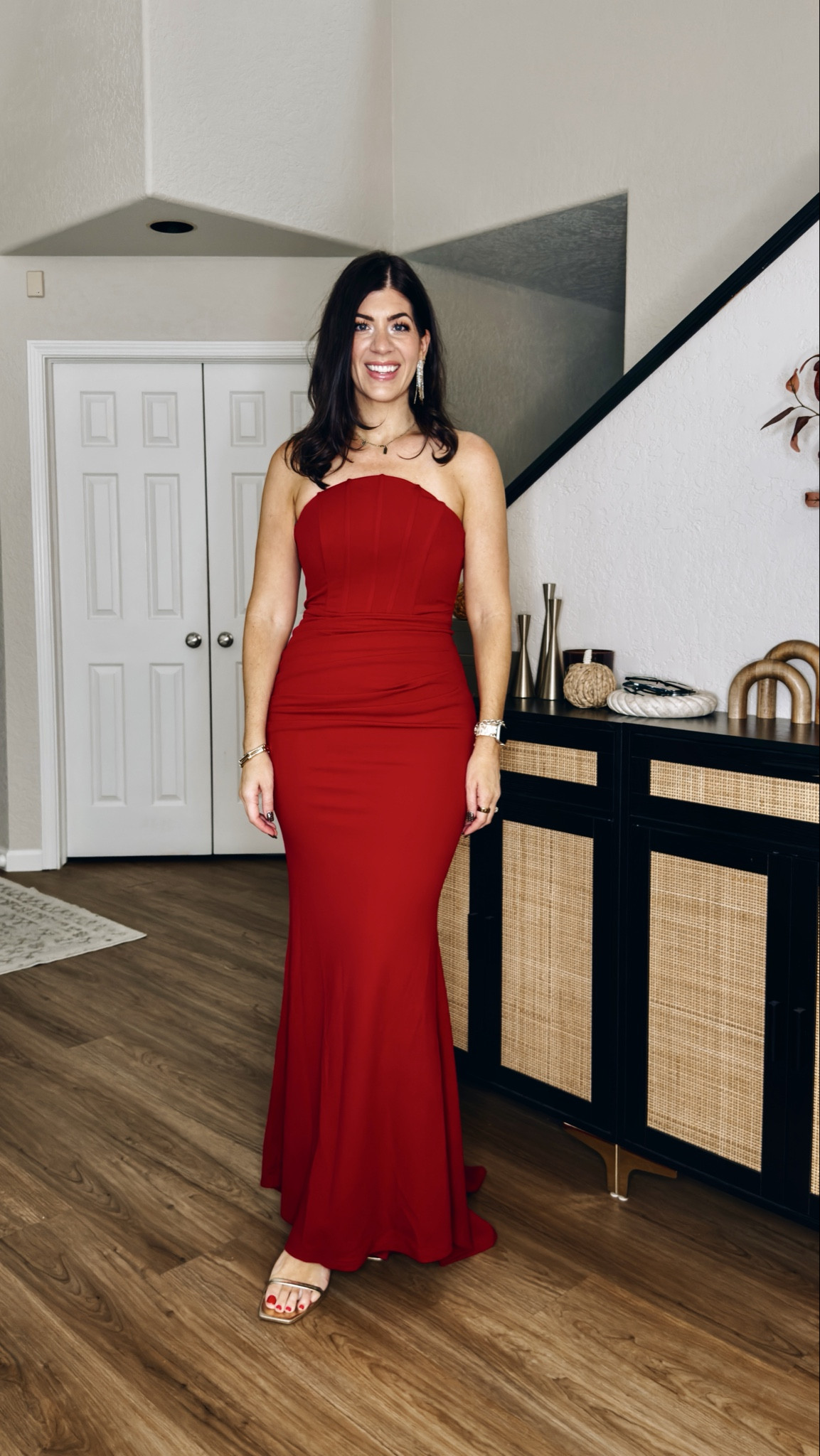 Fall wedding guest dresses under $100
In a medium in the bustier mermaid sheath


#LTKFindsUnder100 #LTKMidsize #LTKWedding