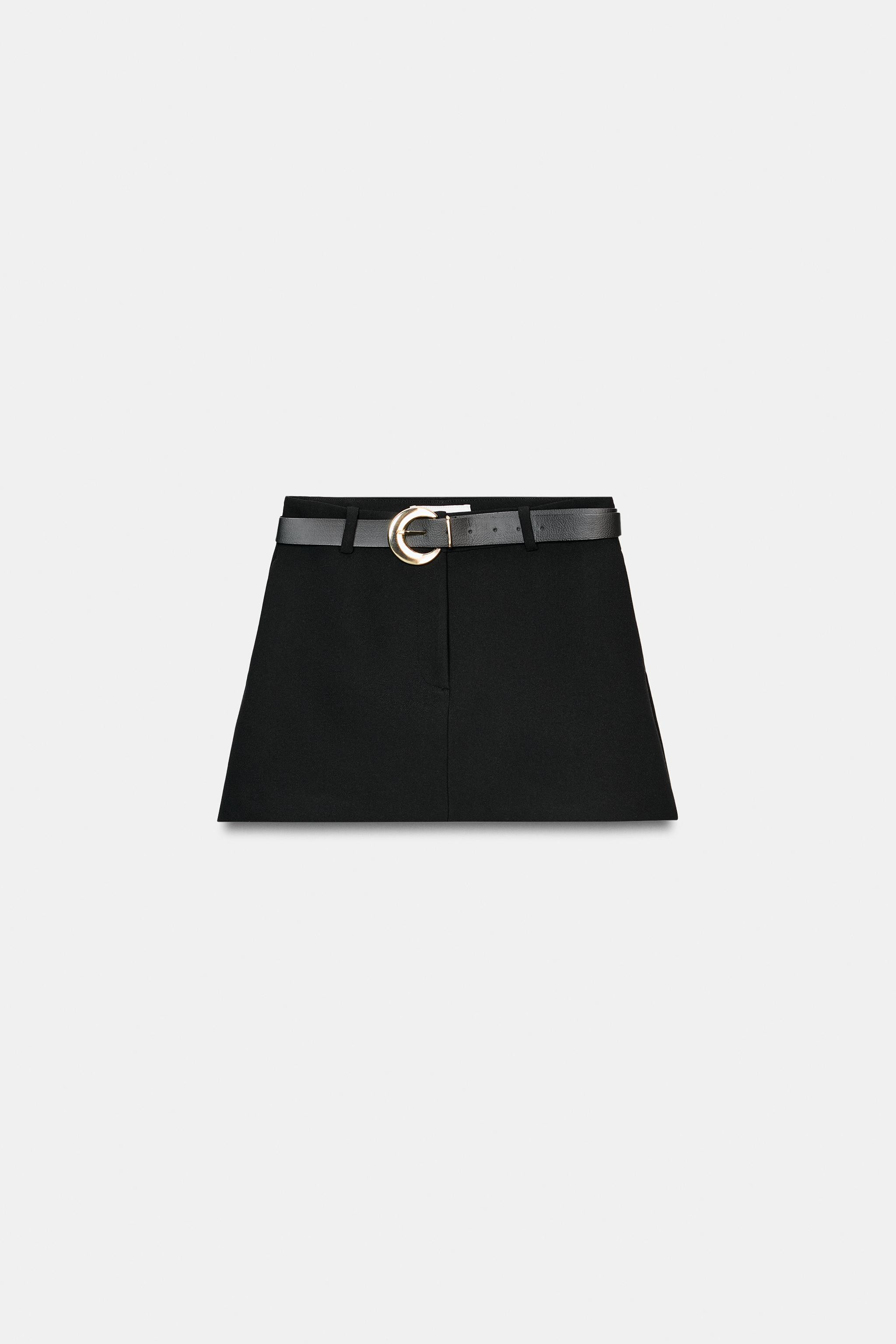 SKORT WITH BELT | Zara UK