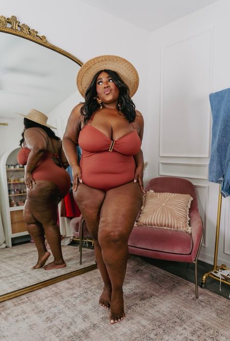Find me at the beach in this neutral one piece✨ So stylish and classy, ugh I love it!

Wearing XXL.

plus size fashion, swim, plus size swimwear, vacation, spring outfit inspo, summer fashion, beach, style guide

#LTKplussize #LTKfindsunder50 #LTKswim
