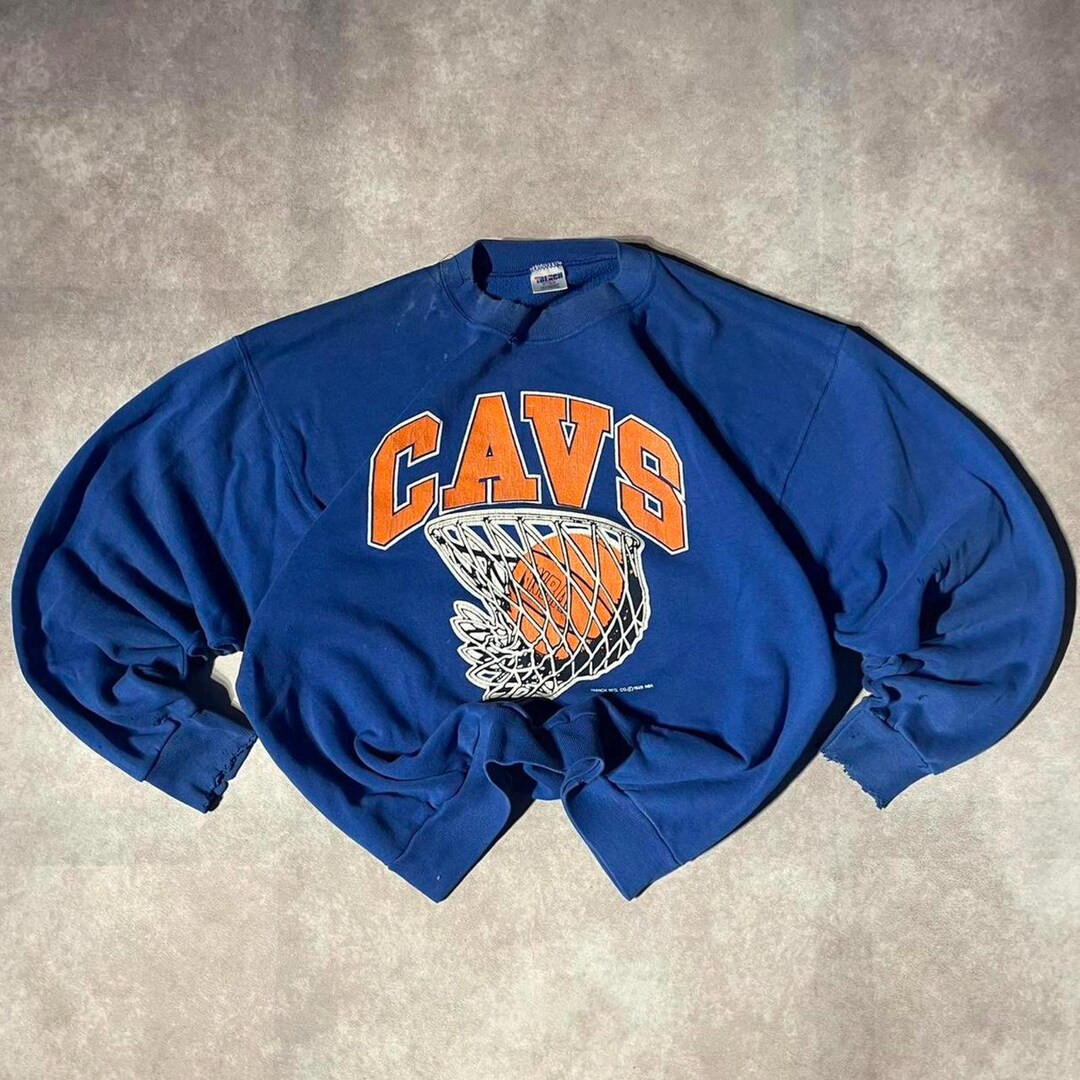Vintage 80s Cavaliers NBA Crewneck Rare - Etsy Canada | Etsy (US)