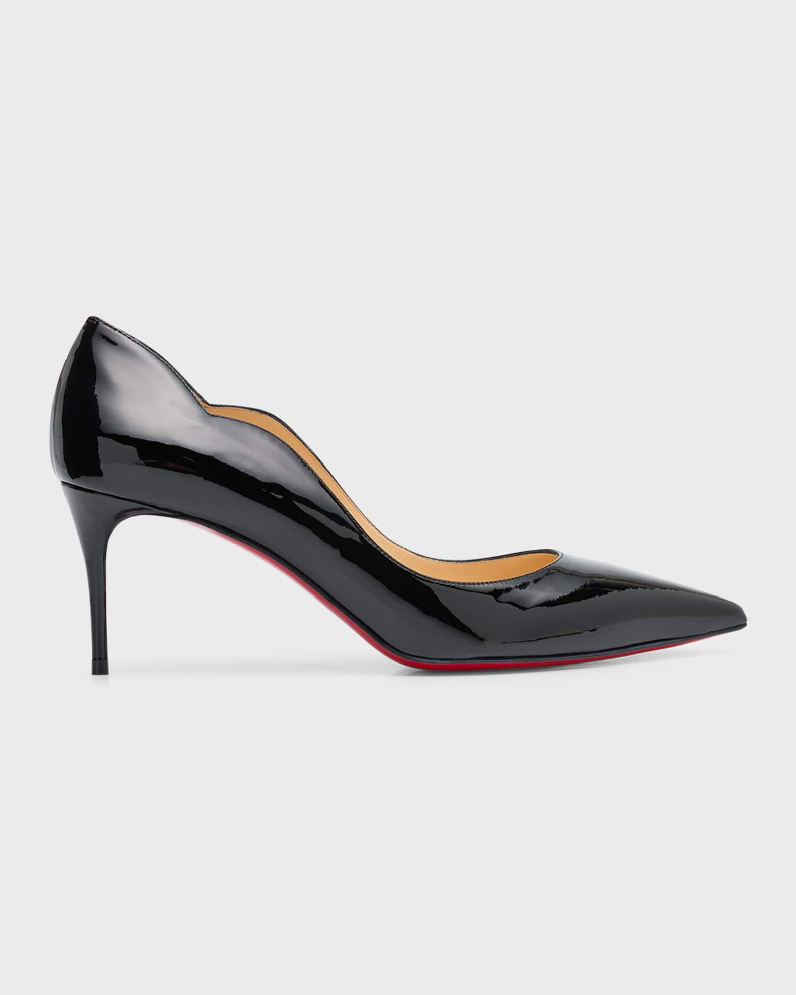 Christian Louboutin 70mm Hot Chick Patent Pumps | Neiman Marcus