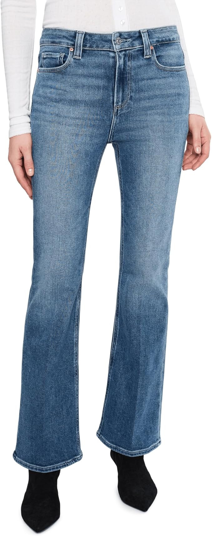 Paige Women's High Rise Laurel Canyon Petite | Amazon (US)