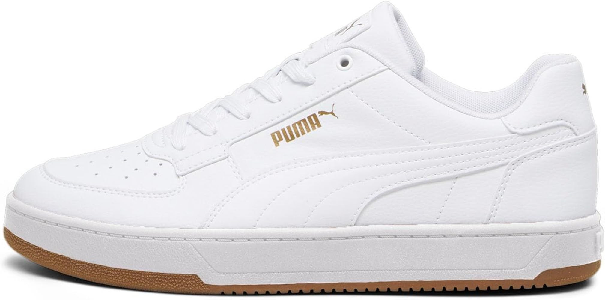Amazon.com | PUMA Men's Caven 2.0 Sneaker, White-Gold-Gum, 8 | Fashion Sneakers | Amazon (US)
