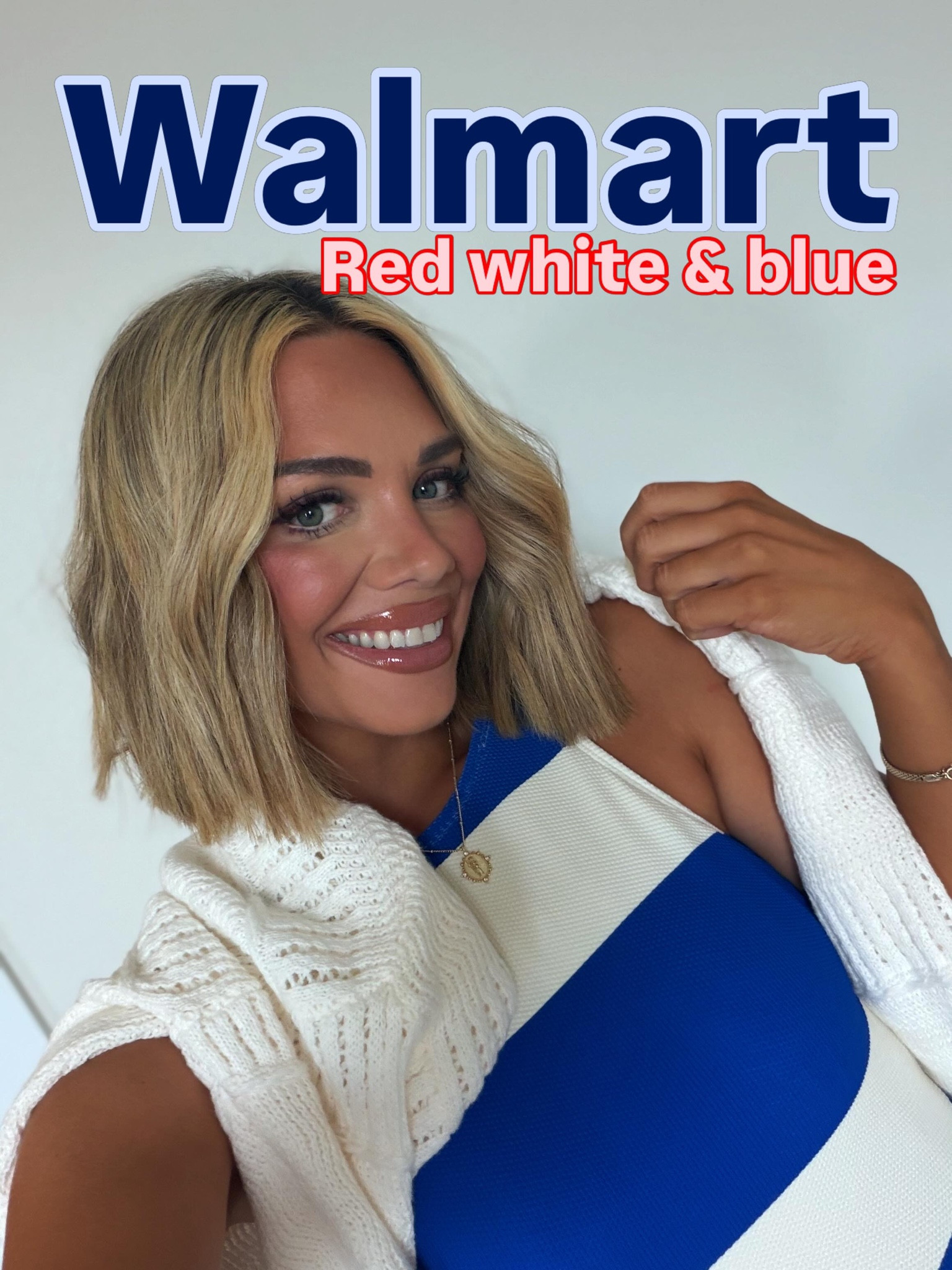 Type SHOP, Walmart red white & blue outfits & swimsuits #walmart #memorialday #usa