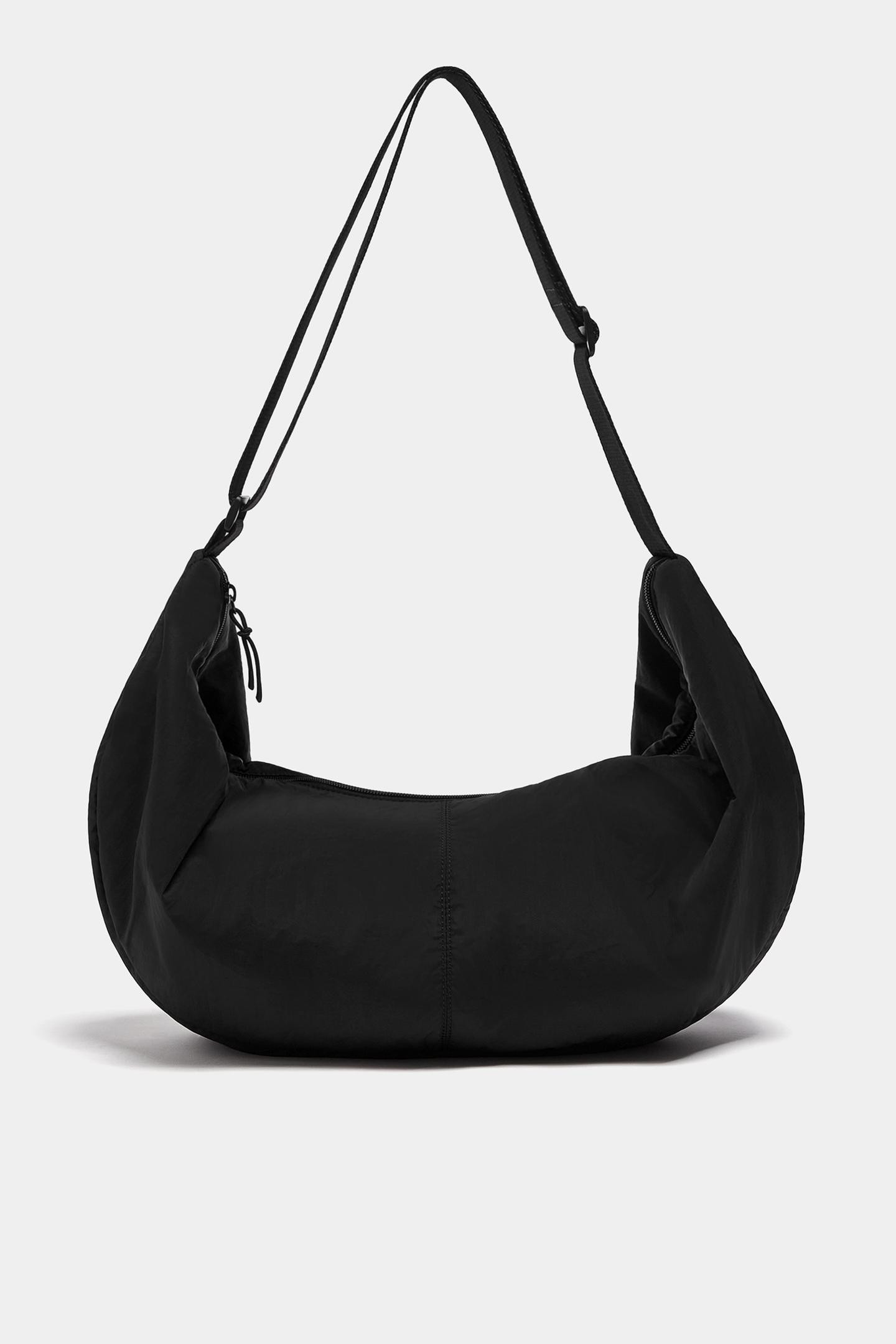 Maxi borsa a tracolla in nylon | PULL and BEAR IT