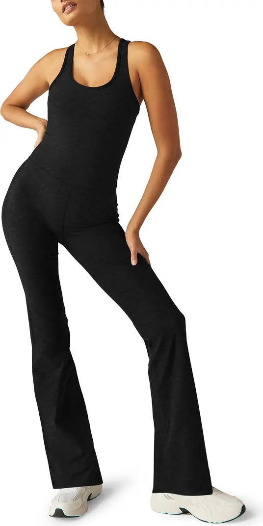 All Around Space Dye Flare Leg Jumpsuit | Nordstrom Rack