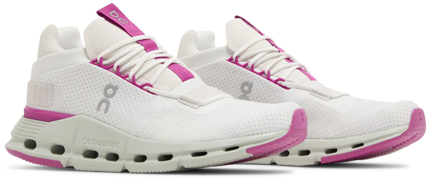 Wmns Cloudnova 'Undyed White Carnation' | GOAT