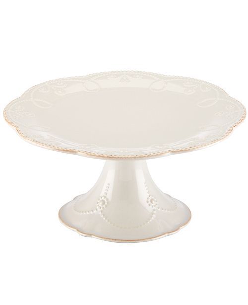 Dinnerware, French Perle Medium Cake Stand | Macys (US)