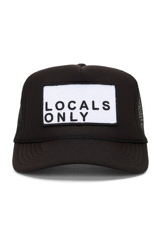 Friday Feelin Locals Only Hat in Black from Revolve.com | Revolve Clothing (Global)