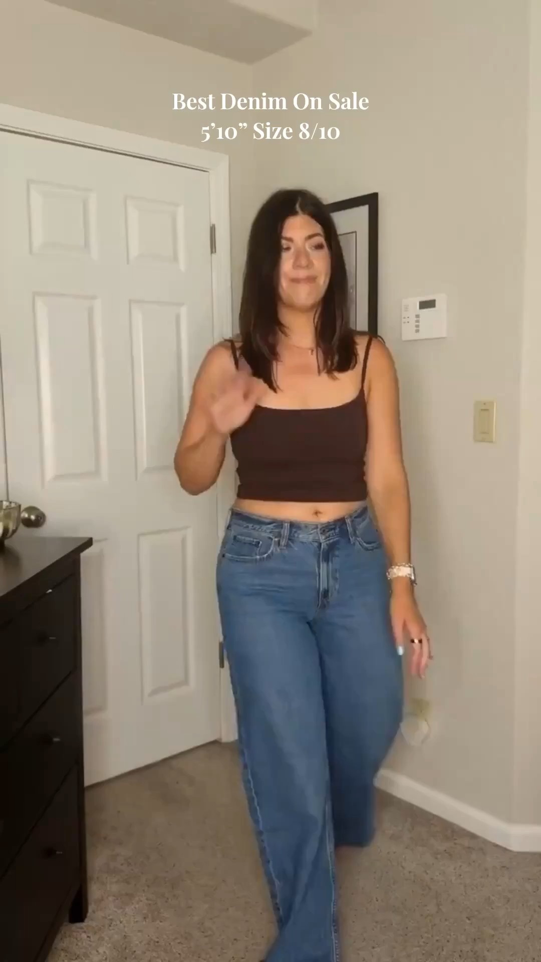 Inclusive denim on sale! Wearing size 29 long curve ! Dont be alarmed by the low- very wearable with that it-girl flair. I have lived in these recently. Dressed down for the baggy look with sneakers or sandals, and they dress up perfectly with a heel. Best of both worlds 

denim sale, winter jeans, winter denim, jeans on sale, midsize denim, Abercrombie jeans, curve love, black denim, baggy jeans, boot cut, flare, high rise, skinny jean, affordable denim, denim on sale

#LTKMidsize #LTKSeasonal #LTKSaleAlert