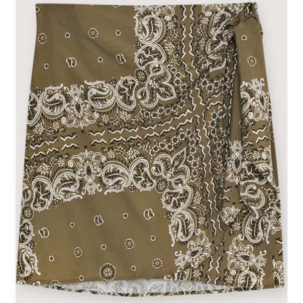 Waterlily Woman Skirt Bandana Print L | Maisonette
