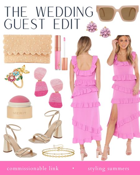 Wedding guest favorites featuring pink! Dress shoes accessories wedding guest outfit ideas 

#LTKSeasonal #LTKshoecrush #LTKunder100