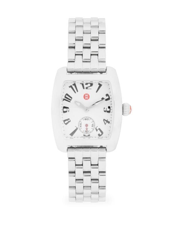 28MM Stainless Steel Square Bracelet Watch | Saks Fifth Avenue OFF 5TH