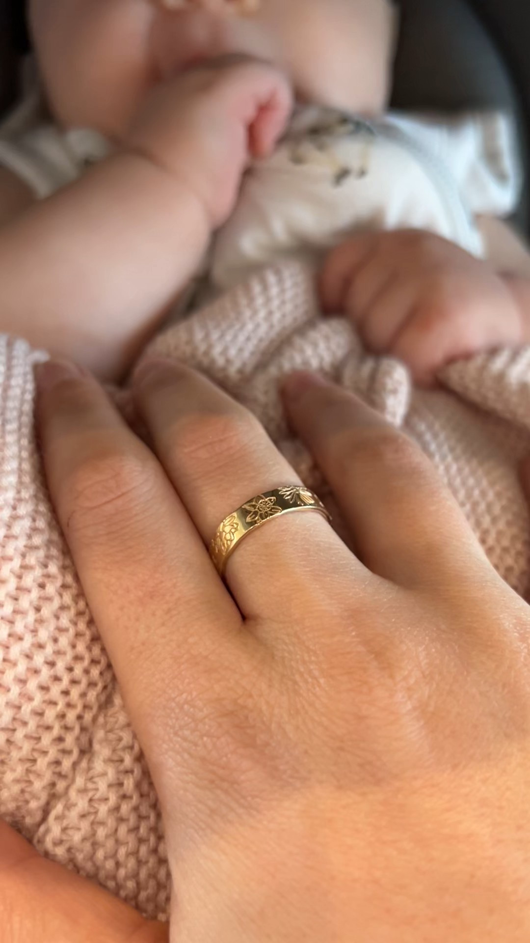 Personalized ring #solidgold #jewelry 