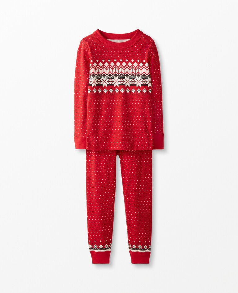 Long John Pajamas In Organic Cotton | Hanna Andersson