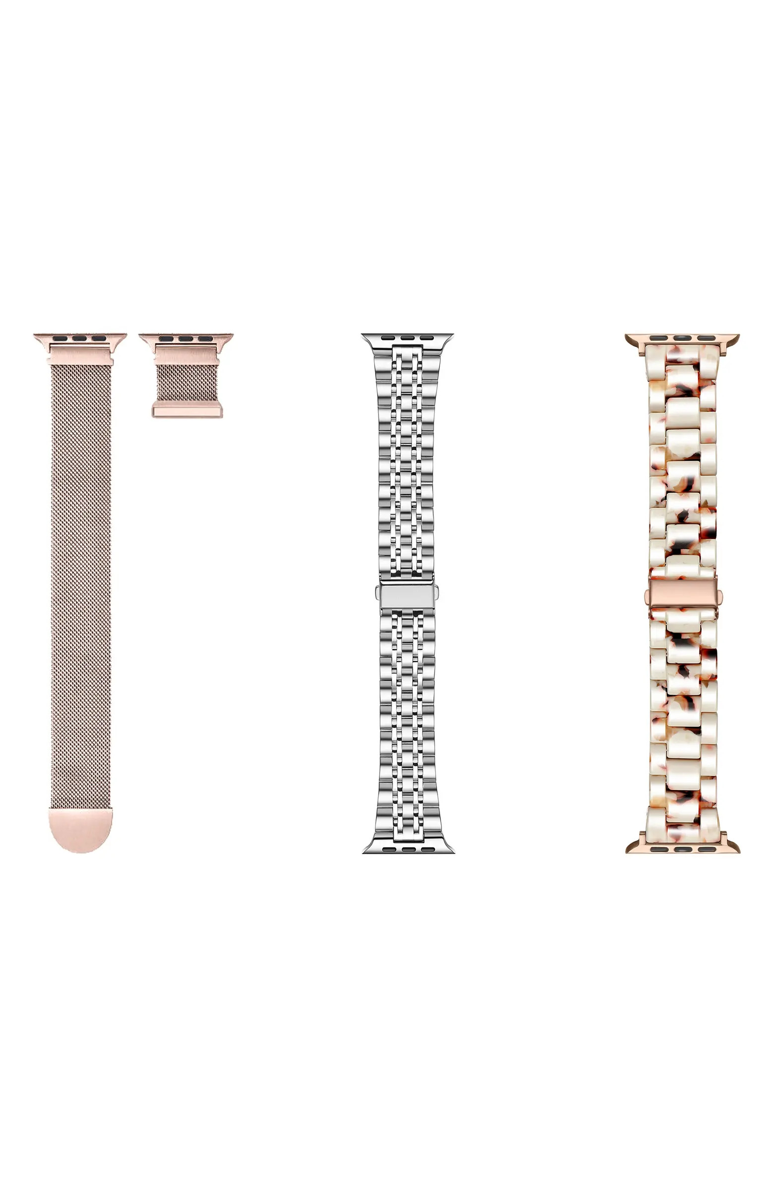 Assorted 3-Pack Apple Watch® Watchbands | Nordstrom