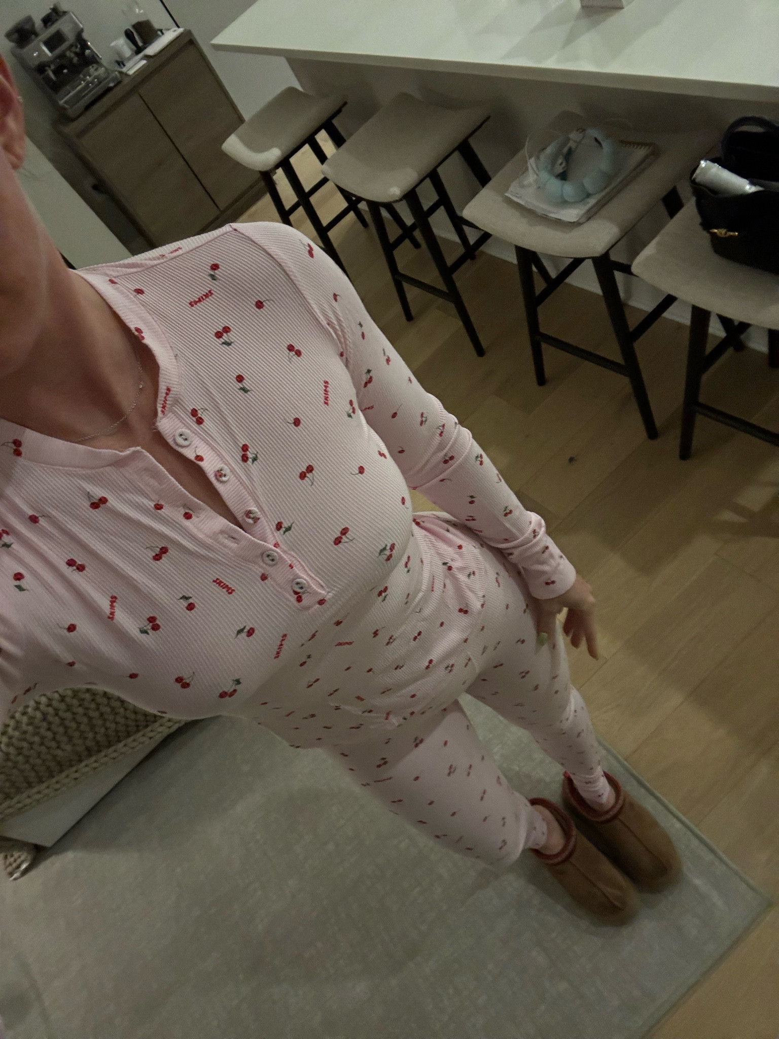 Skims cherry sleep set 🍒 got a small in both 