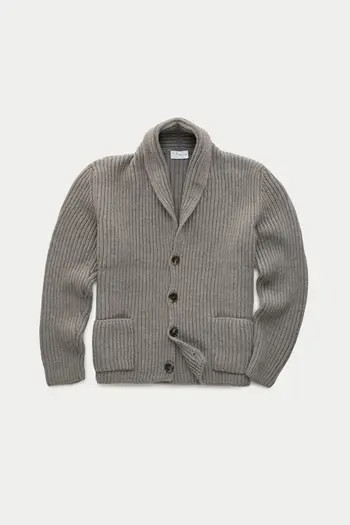 Wool Chunky Shawl Collar Cardigan | Nordstrom