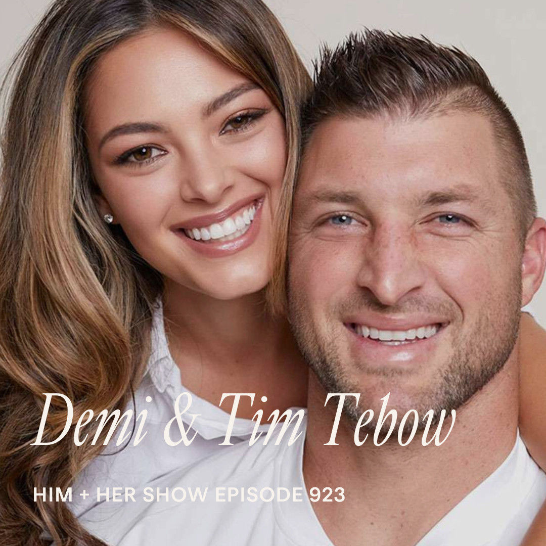 TSC HIM & HER PODCAST: Tim Tebow & Demi Tebow On Finding Your True Purpose, Faith, & Everlasting Resilience 

 