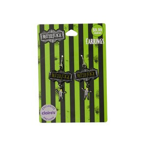 Claire's Halloween Beetlejuice Earrings | CVS