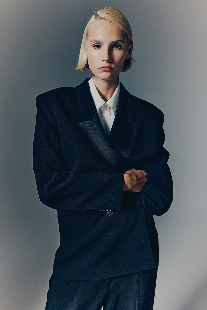 Oversized Tuxedo Blazer | H&M (US + CA)