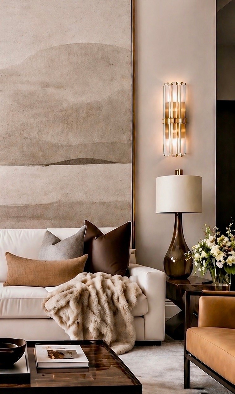 Elevate your space instantly
This statement crystal + brass wall sconce is the kind of piece that makes a room feel custom and seriously high-end. The glow is soft, warm, and so flattering at night, it's giving luxury hotel energy at home
If you've been looking for that one detail to pull everything together... this is it fl
Tap to shop before it's gone, this style always sells out fast.
#LTKHome #LTKStyle
#InteriorDesign
#LightingDesign #WallSconce
#ModernLuxury #NeutralHome
#DesignerFinds #Homelnspo
#ElevatedLiving

#LTKHome #LTKSaleAlert #LTKselfcare