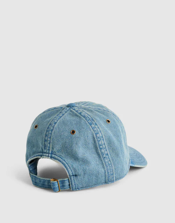 Embroidered Denim Baseball Hat | Madewell