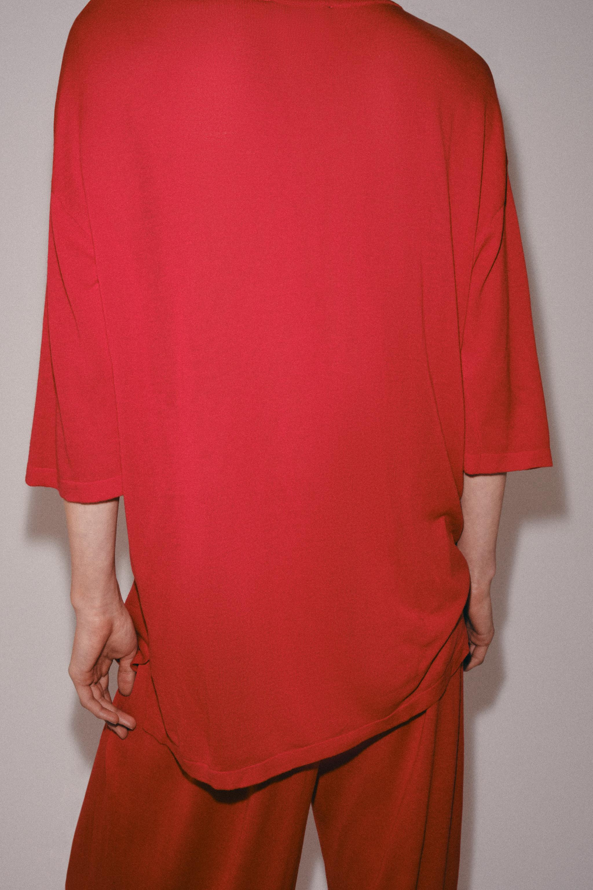 OVERSIZED KNIT TOP | Zara US