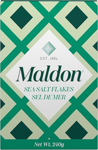 Maldon Salt, Sea Salt Flakes, (240 g) 8.5 oz (Pack of 2) | Amazon (US)