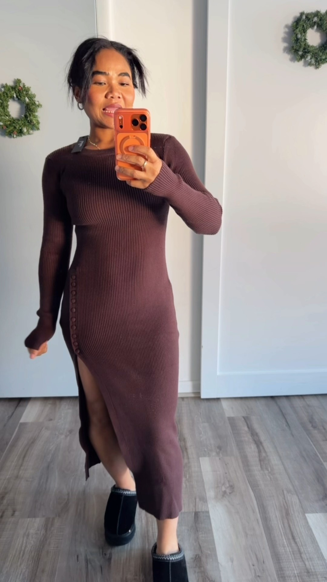 The cutest sweater dress you’ll ever own 

#LTKHoliday #LTKgrwm #LTKootd