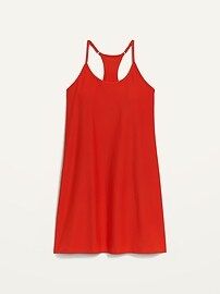 Sleeveless PowerSoft Performance Racer-Back Mini Swing Dress for Women | Old Navy (US)