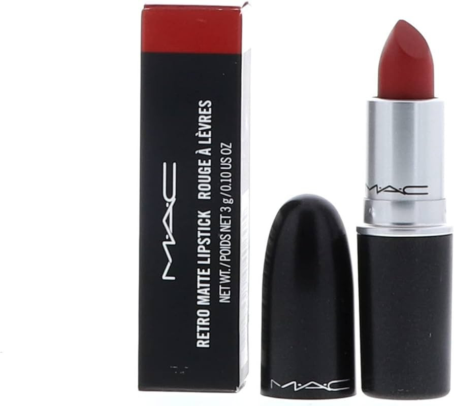 Mac Retro Matte Lipstick 3gr #707 Ruby Woo 0.10 oz | Amazon (US)