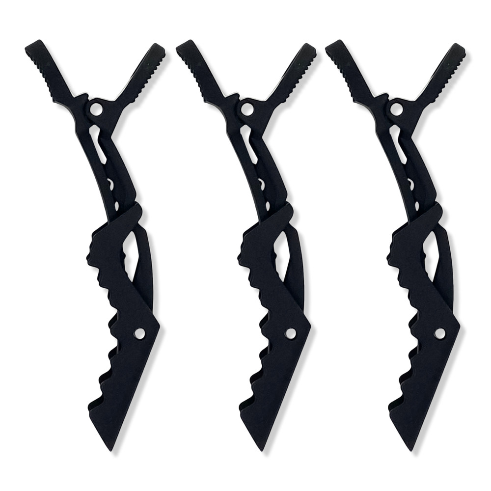 Kitsch Black No Slip Crocodile Clips - Black | Ulta