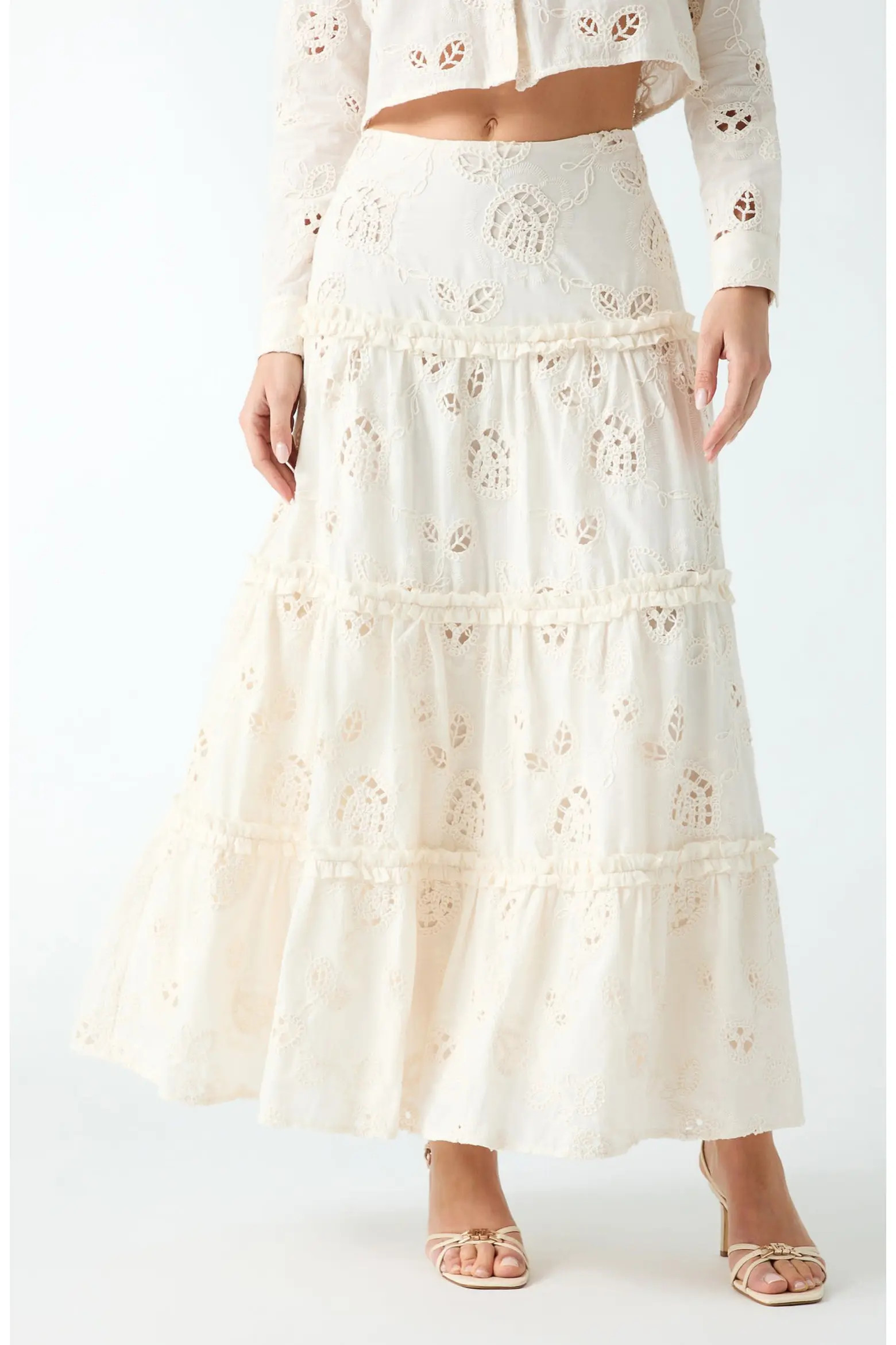 Lenora Appliqué Maxi Skirt (Women) | Nordstrom | Nordstrom