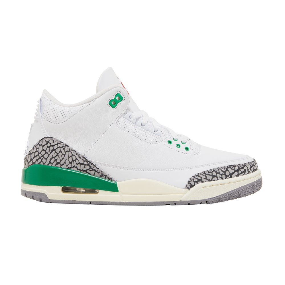 Wmns Air Jordan 3 Retro 'Lucky Green' | White | Women's Size 6 | GOAT
