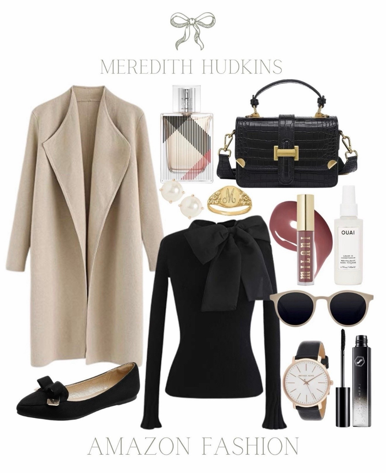 fall outfits, fall aesthetic, preppy, winter fashion, fashion, gold jewelry, autumn, holiday outfits, sunglasses, coat, shoes, purse, neutral outfit, family photo outfit ideas, womens fashion, bow earrings, nude coat, Meredith Hudkins, Amazon 

#LTKBeauty #LTKSaleAlert #LTKFindsUnder50