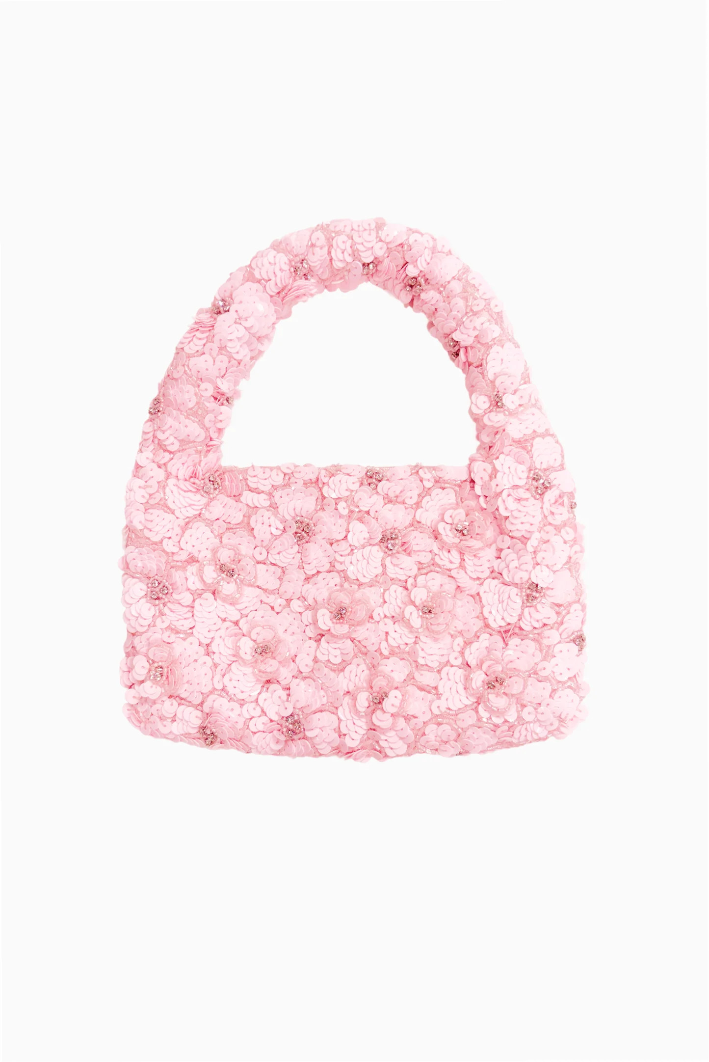 Serina Hand-Beaded Sequin Mini Purse | LoveShackFancy