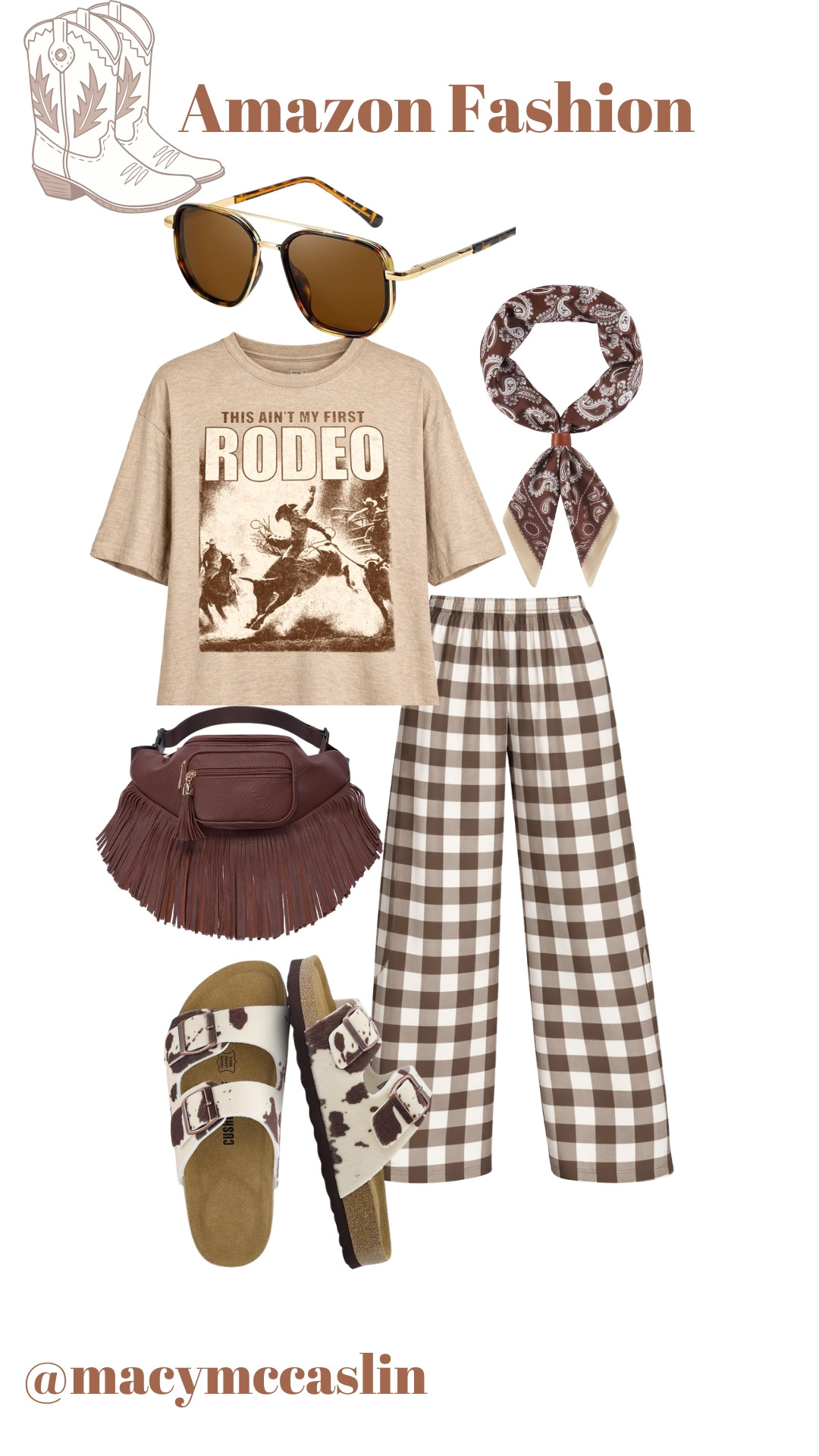 Feeling like a rodeo queen with these Amazon picks. 🌵👢 #WesternStyle 

 #LTKootd #LTKSeasonal #LTKSaleAlert