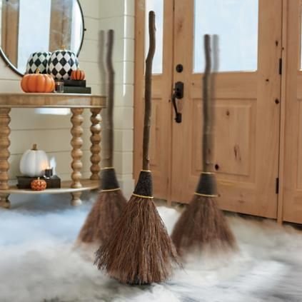 Animated Floating Broom | Grandin Road