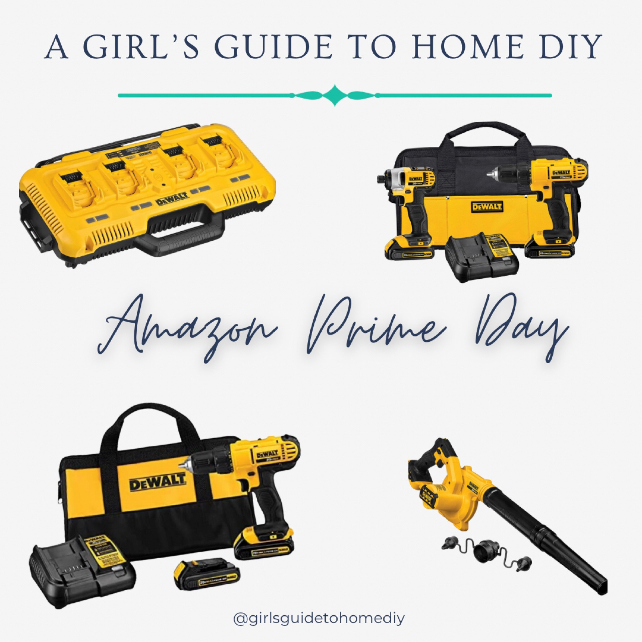 Dewalt tools 30-40% off on Early Access Prime Day Deals! Tools for sale, dewalt tools, drill, impact driver, blower, battery charger, gifts for dad, gifts for husband, gifts for brother, gifts for diyer 

#LTKsalealert #LTKhome