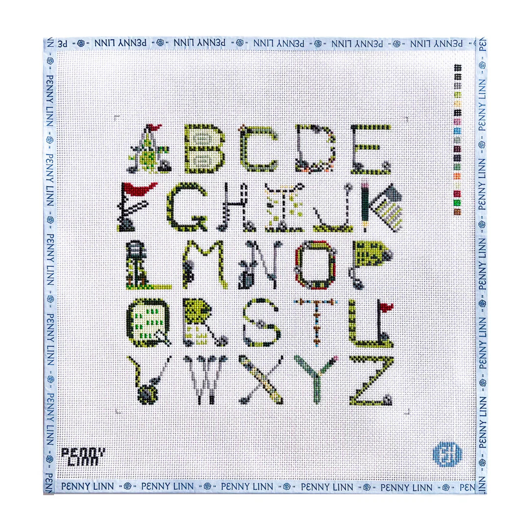 Golf Alphabet | Penny Linn Designs