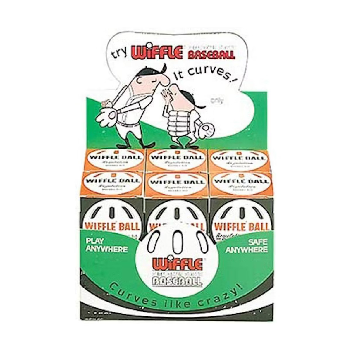 Wiffle Ball 12 Pack 9" Baseball Sized Countertop Display | Target