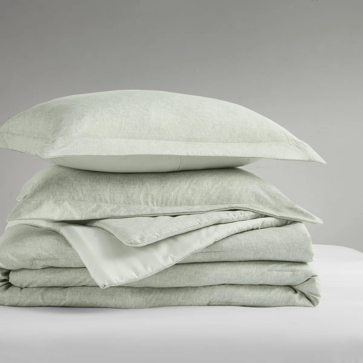 Camden Chambray Cozy Comforter Set | Wayfair North America