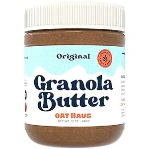 Oat Haus Organic Original Granola Butter | Peanut-free, Almond (Tree-Nut) Free, & School-Safe (To... | Amazon (US)