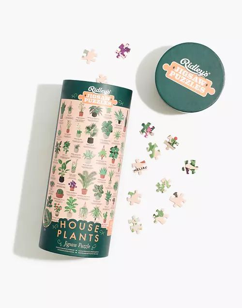 Ridley's House Plants 1000-Piece Jigsaw Puzzle | Madewell